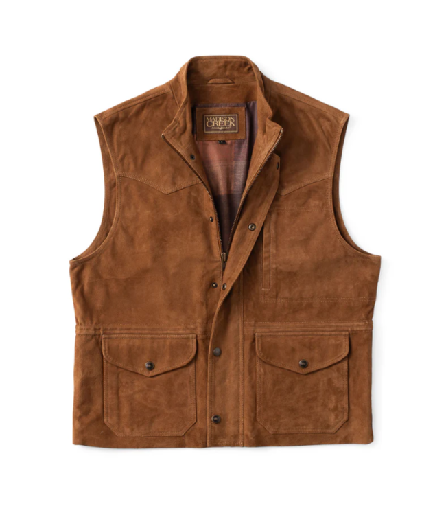 Bandera Goat Suede Leather Vest