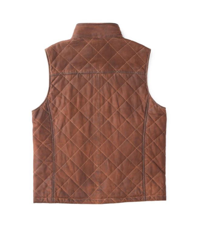 Beaver Creek Waxed Goat Suede Vest