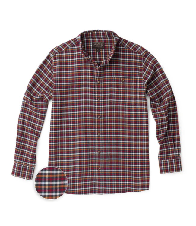 Branch Check Cotton/Cashmere Shirt