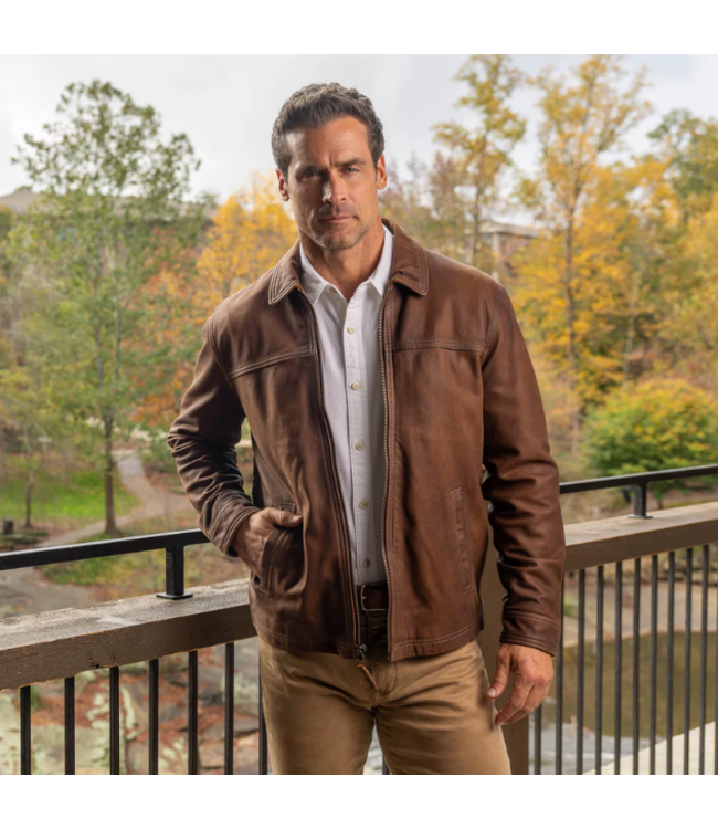 Madison  Creek Hickory Leather Jacket