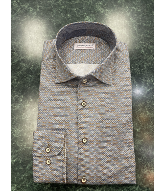 Python Swirl Roll Collar Sport Shirt W032R