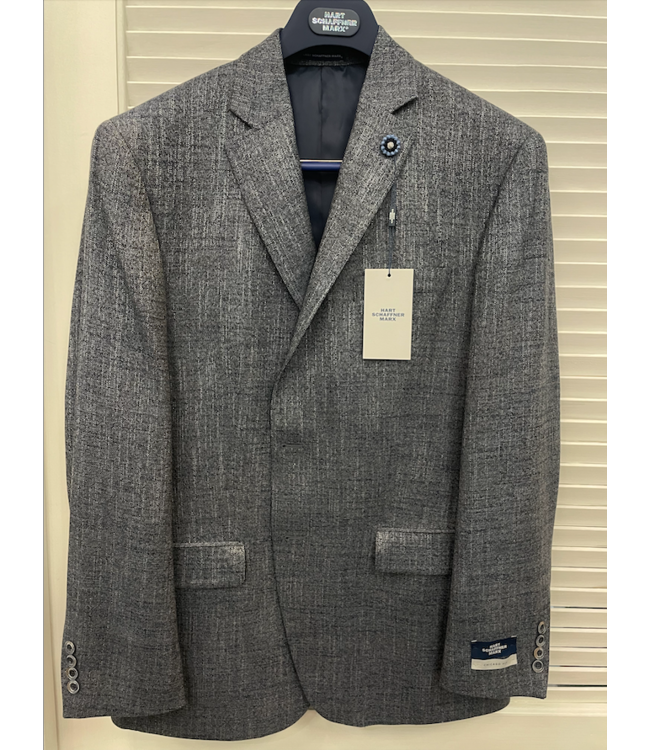 hart schafner marx Chicago Fit Navy Blue Sport Coat Z870135H0112