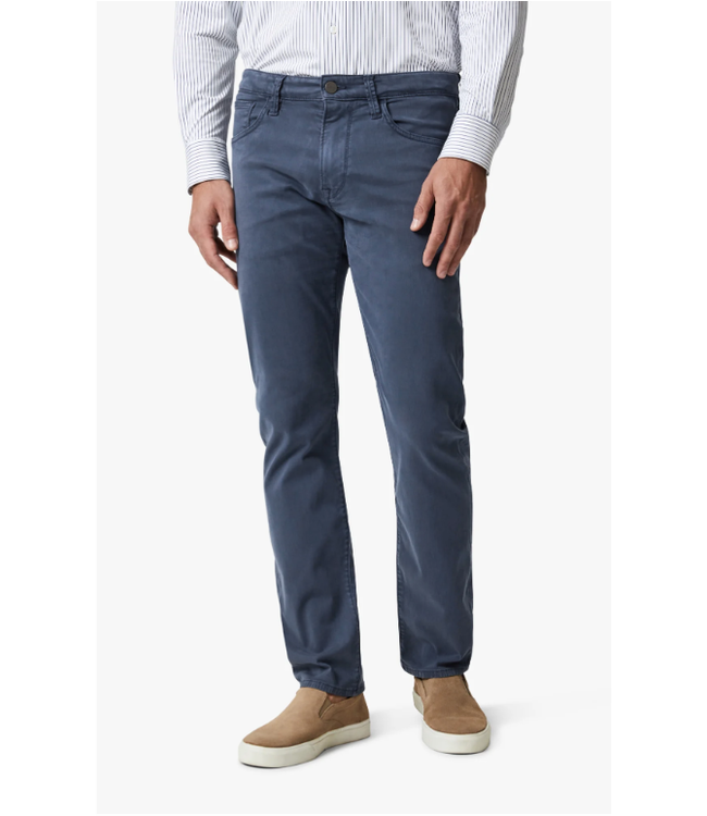34 Heritage Courage Straight Leg Pants In Dark Denim Twill