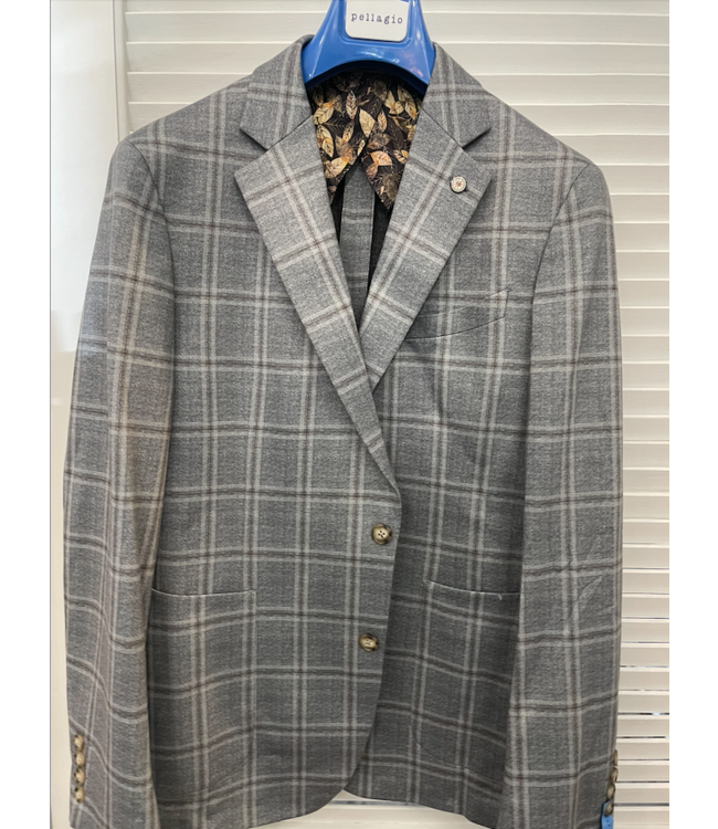 Novara Pellagio Riserva Jacket Light Gray PF25-1