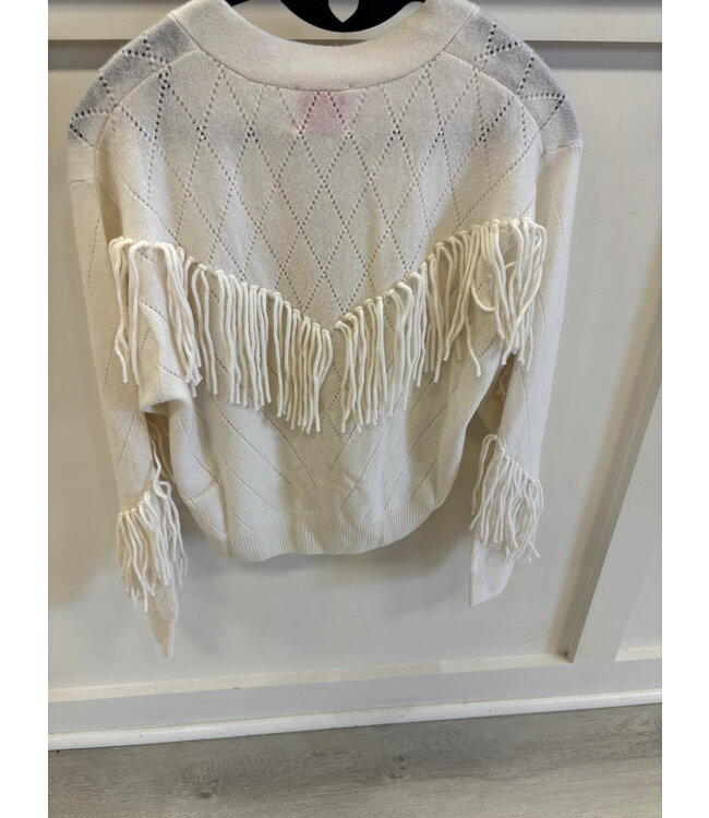 Brodie B-068/008 Ashley Fringe cardi