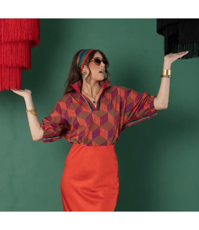 Emily McCarthy Poppy Top  #396