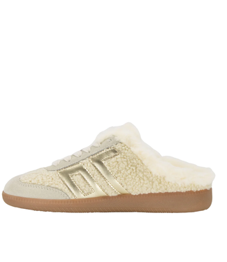 Back 70 EASTER FL in BUTTER GOLD Backless Sneakers-