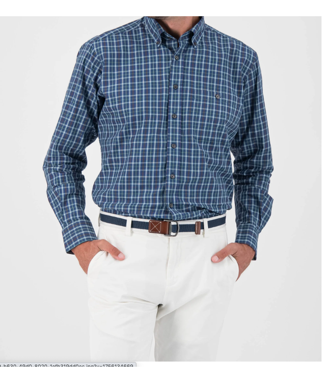 Turtleson Tristan Twill Sportshirt- MTW0349