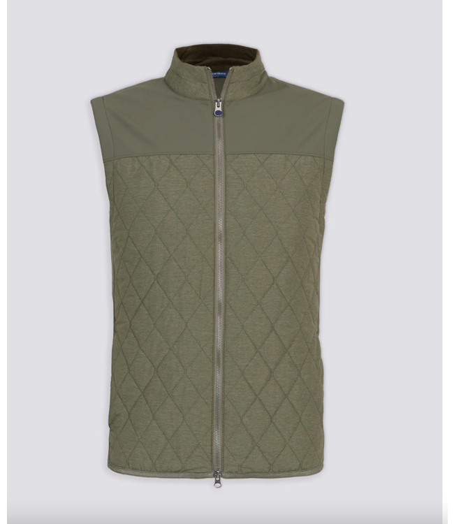 Turtleson Paxton Quilted Hybrid Vest- MTO0264