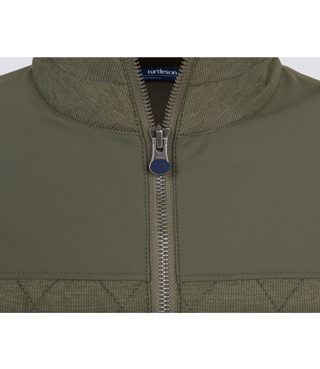 Turtleson Paxton Quilted Hybrid Vest- MTO0264