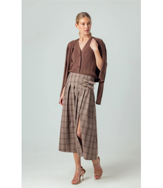 sundays Casini Plaid Skirt