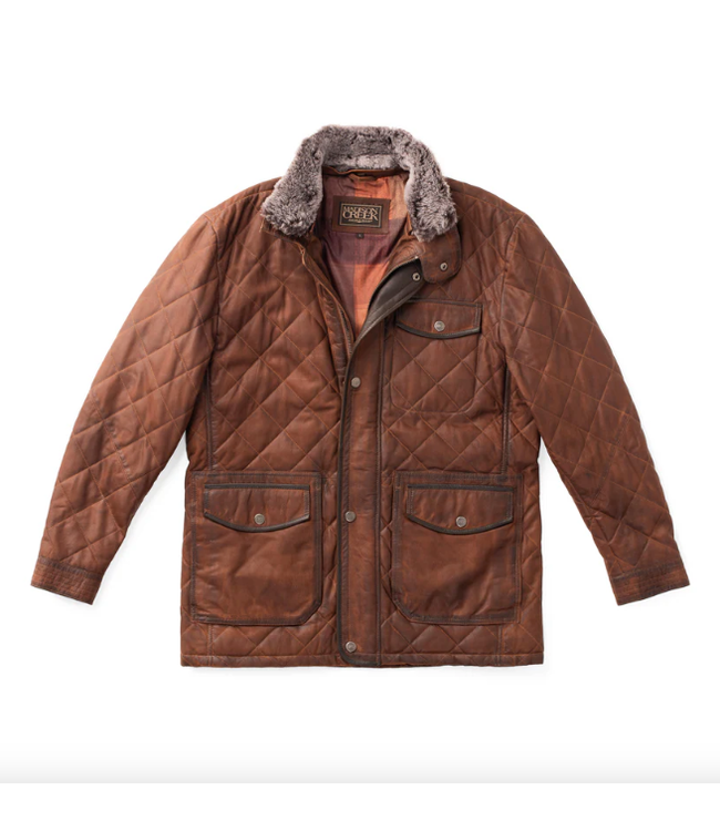 Sedona Waxed Goat Suede Leather Jacket