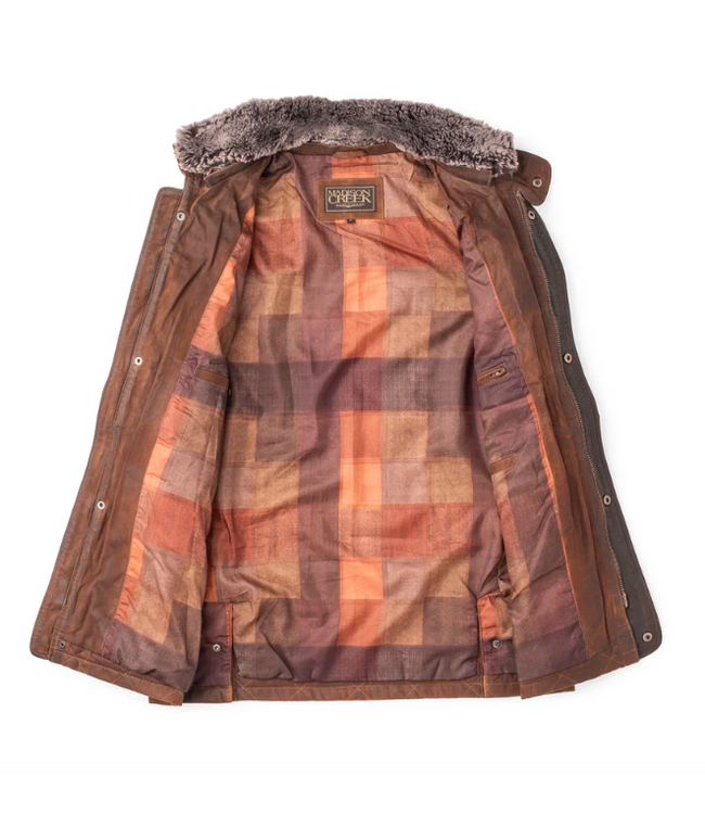 Sedona Waxed Goat Suede Leather Jacket