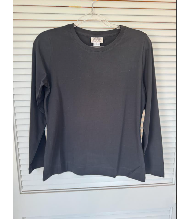 Wild Palms L/S  Crew Neck Top