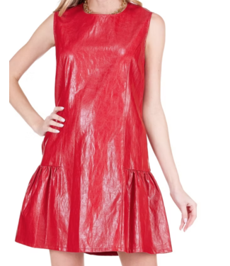 joyjoy JoyJoy Flounced Front Hem Dress #74H4921