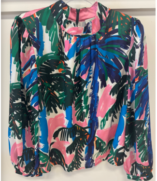 jade Jade #74H9985 Stand Collar Top