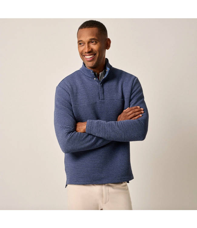 Benjy 1/4 Snap Heathered Henley Pullover