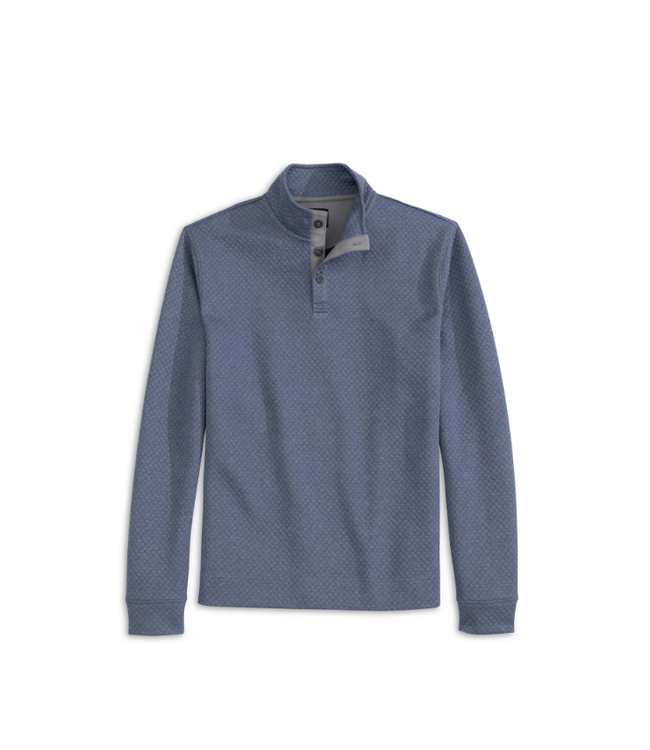 Rockwells Diamond-Quilted Henley Pullover