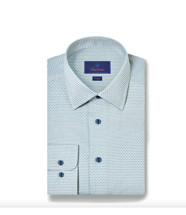 Sage & Blue Micro Ombre Dress Shirt