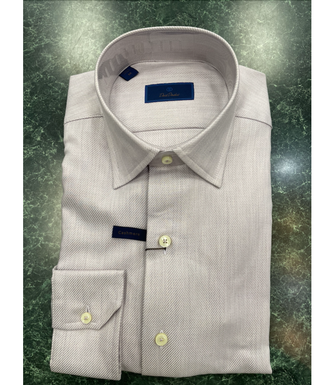 Casual Spread Collar Cashmere Sport Shirt Lilac