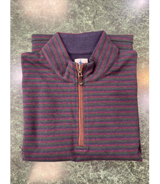 Striped Quarter Zip