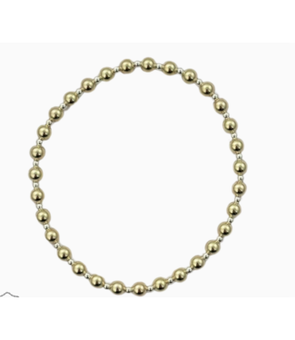 locked by Lula N Lee Locked by Lula n Lee Mixed Metal Bracelet MM47-28