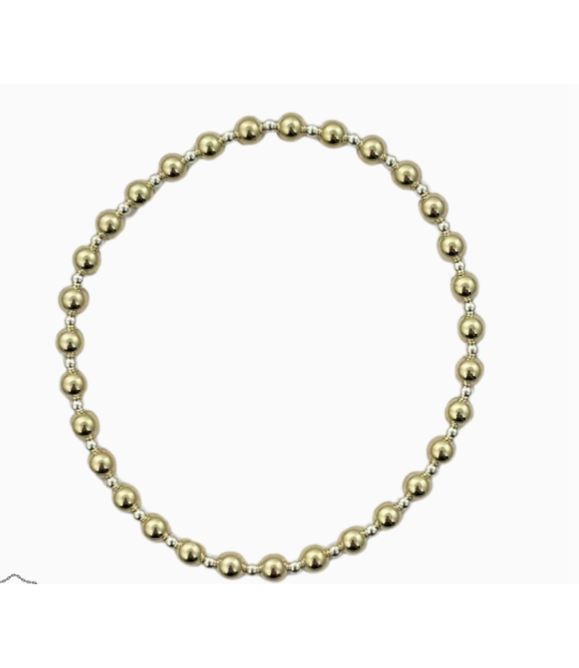 Locked by Lula n Lee Mixed Metal Bracelet MM47-28