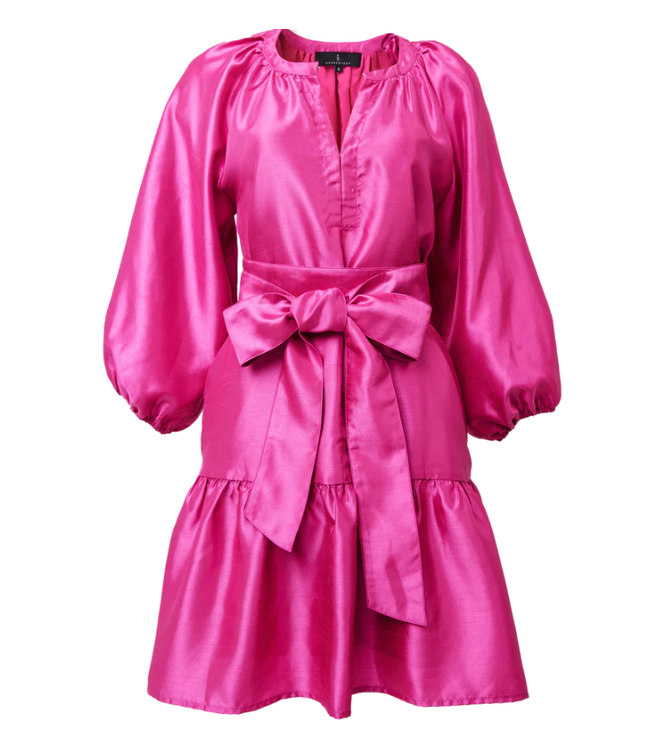 Abbey Glass Elise Mini Dress Dupioni