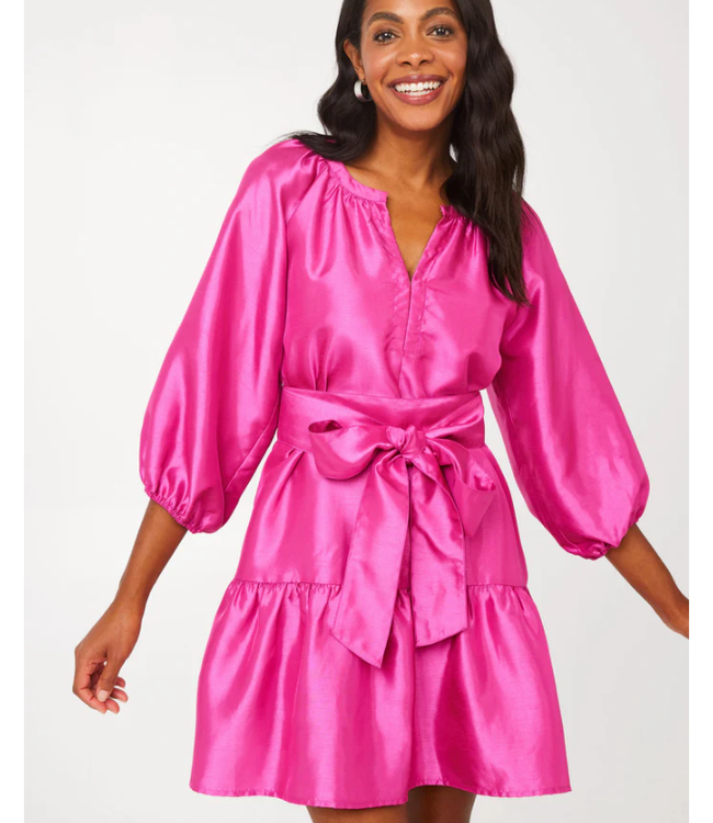 Abbey Glass Elise Mini Dress Dupioni