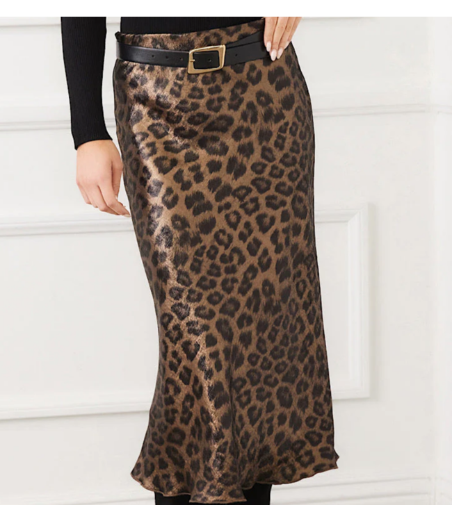 Karen Kane Bias Cut Midi Skirt #3L36009