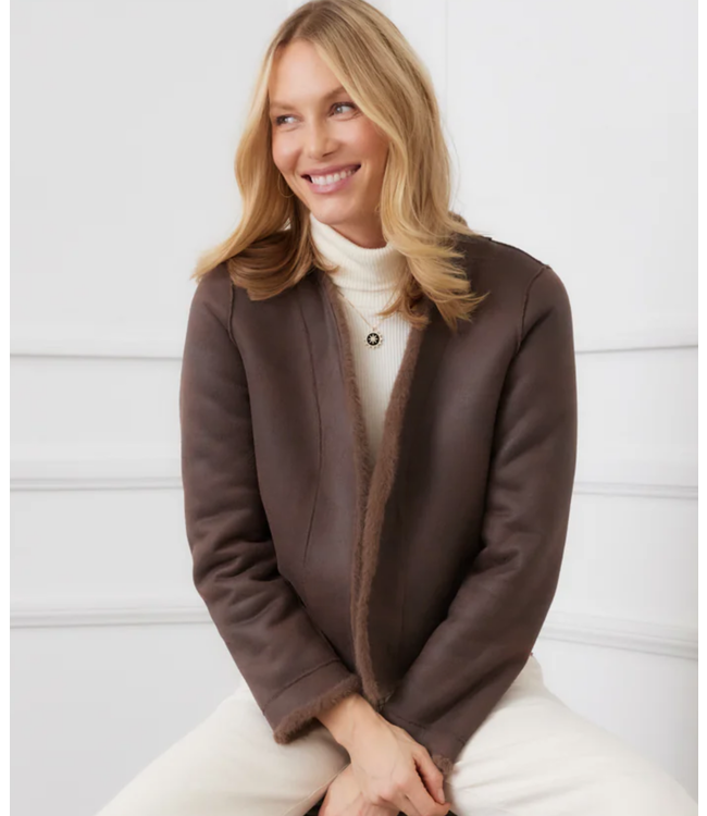 Karen Kane Reversible Fur Jacket #3L33400