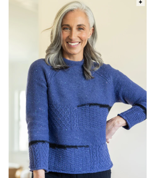 Habitat Tweed Mixed Cable Stitch Pullover - 89101