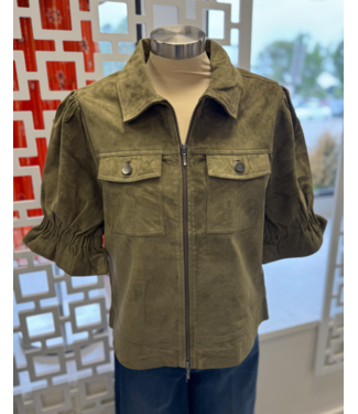 11 uptown 11 Uptown Flounce Sleeve Jacket #L93A
