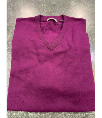 Cotton Cashmere Classic V-Neck Pullover