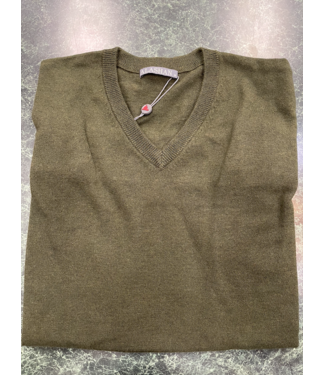 Cotton Cashmere Classic V-Neck Vest