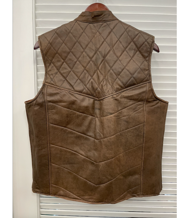 Maple Cask Leather Vest