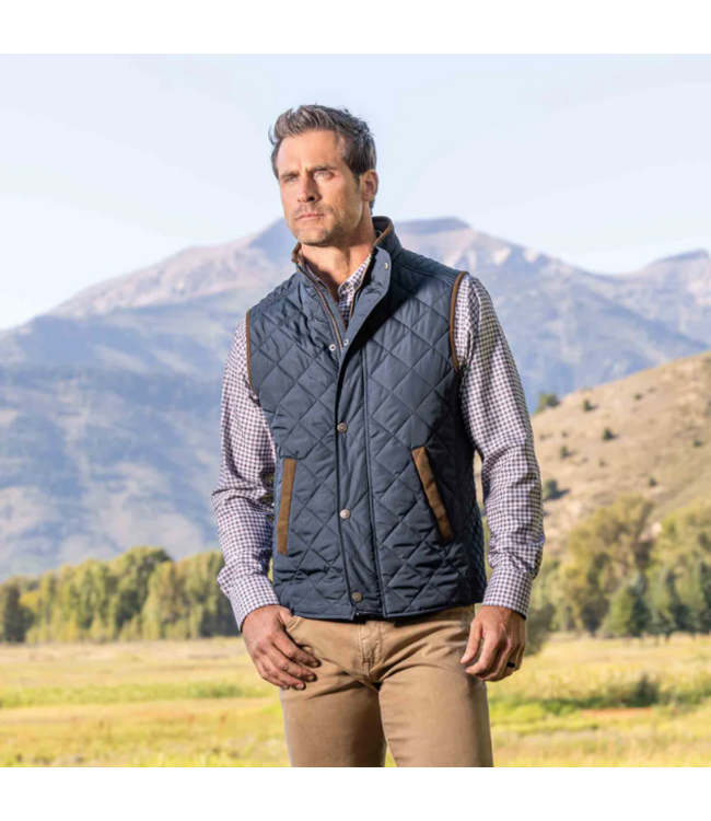 Madison Creek Greenville Diamond Quilted Nylon Vest-