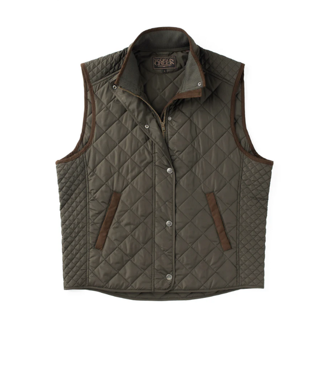 Madison Creek Greenville Diamond Quilted Nylon Vest-