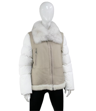 Mitchie's Mitchie's Shearling & Puffer Jacket #VTTO08