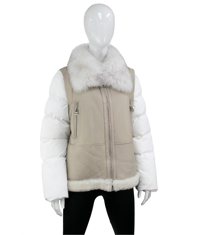 Mitchie's Shearling & Puffer Jacket #VTTO08