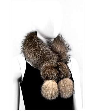 Mitchie's Mitchie's Fox Fur Collar #COL19F