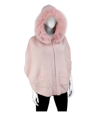 Mitchie's Mitchie's Knit Zip Cape #POYU17