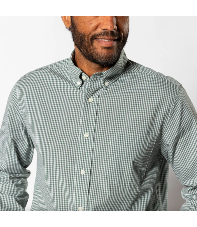 Bolton Plaid Cotton Cashmere Poplin Sport Shirt