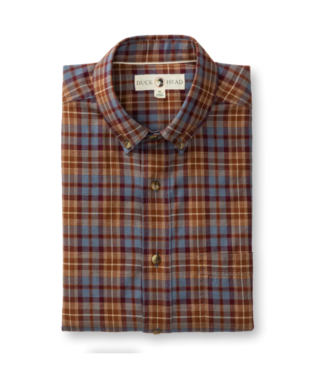 Houser Plaid  Cotton Wool Sport Shirt