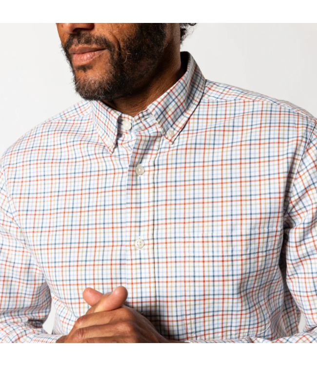 Bennet Plaid Cotton Oxford Sport Shirt