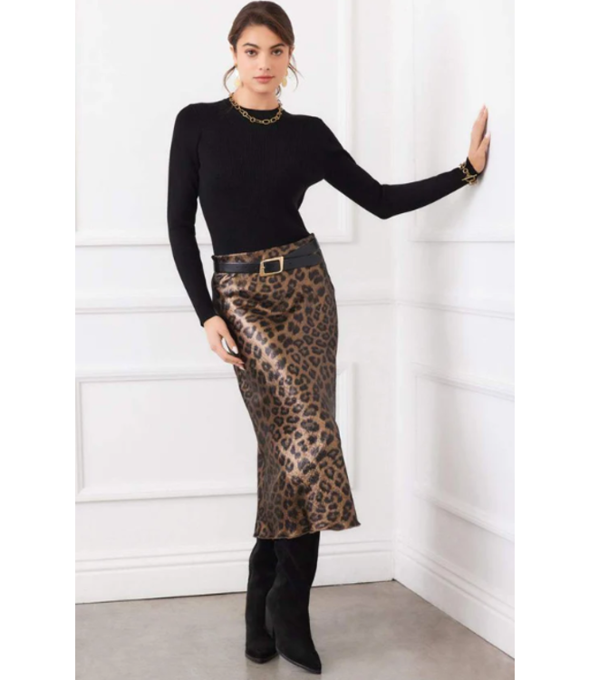 Karen Kane Bias Cut Midi Skirt #3L36009