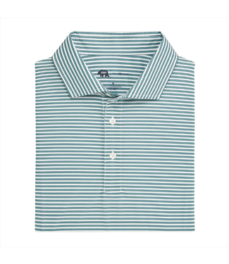 onward reserve Guide Stripe Performance Pique Polo