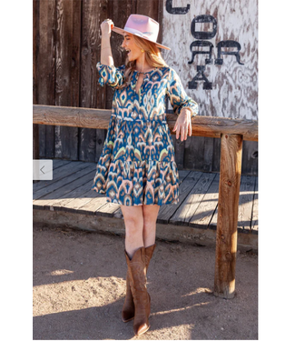 walker&wade Walker and Wade Peyton Dress- DS-PEYV6