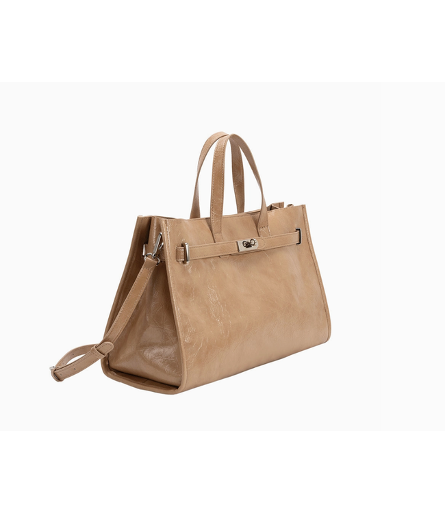 Melie Bianco Sutton Recycled Vegan Leather Tote Bag- BD1014K