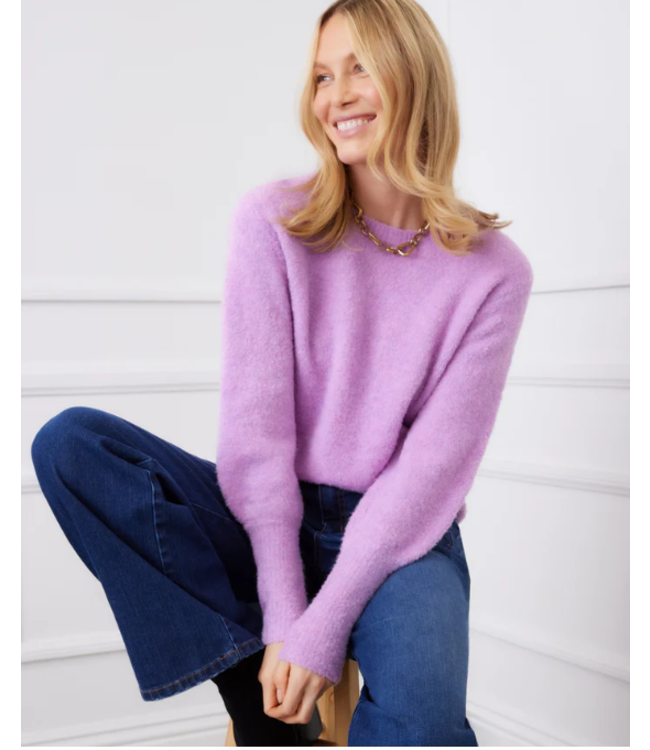 Karen Kane Boucle Blouson Sleeve Sweater- 3L89149